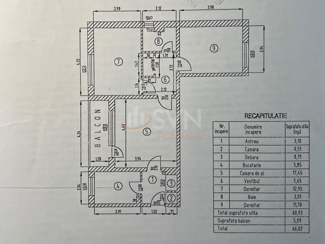 Apartament, 3 camere Bucuresti/Obor