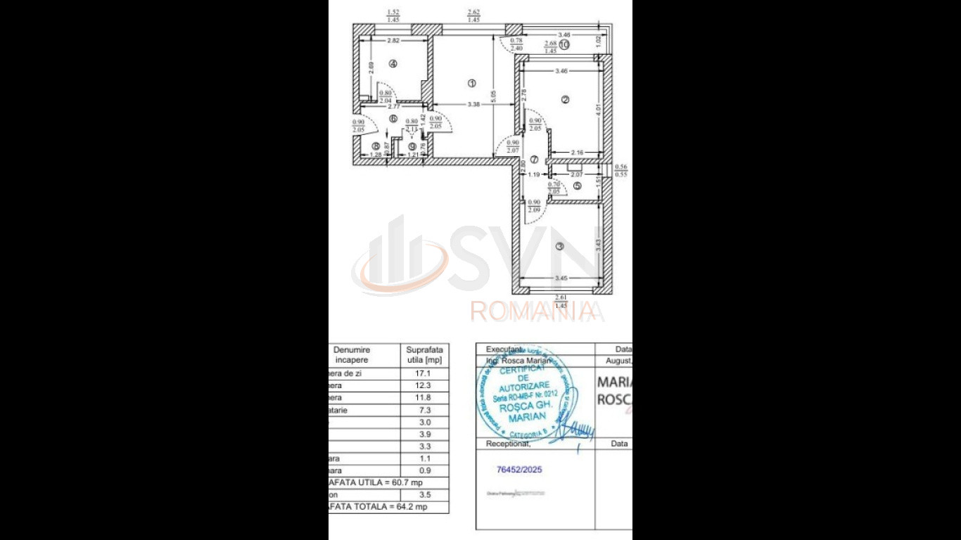 Apartament, 3 camere Bucuresti/Obor