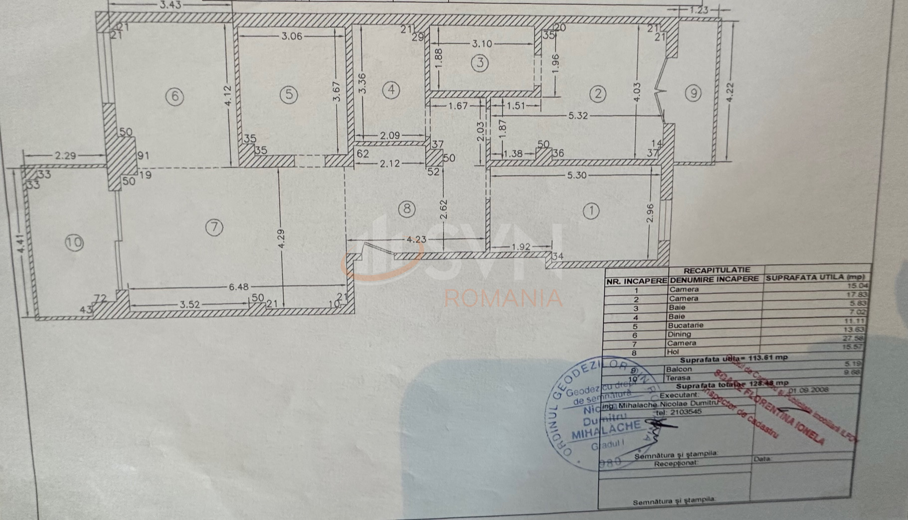 Apartament, 3 camere Bucuresti/Pipera