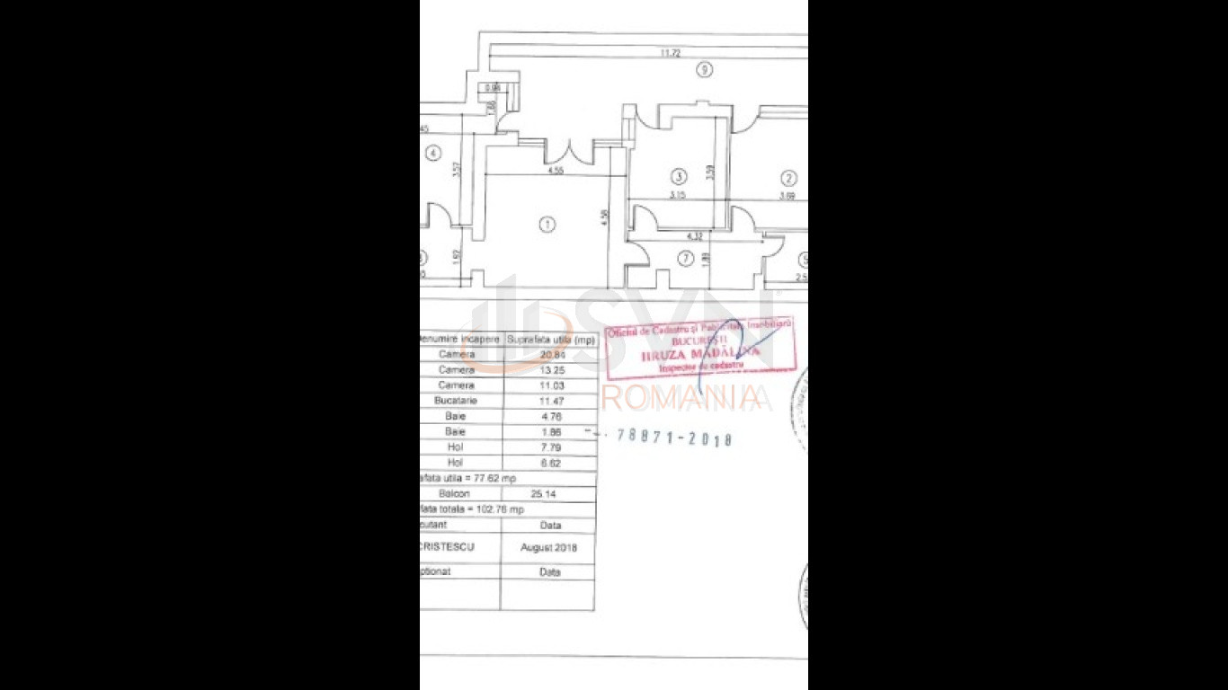 Apartament, 3 camere Bucuresti/Tei