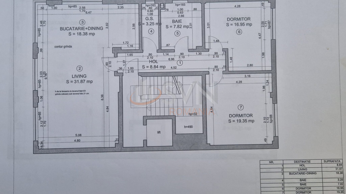 Apartament, 3 camere Bucuresti/Primaverii
