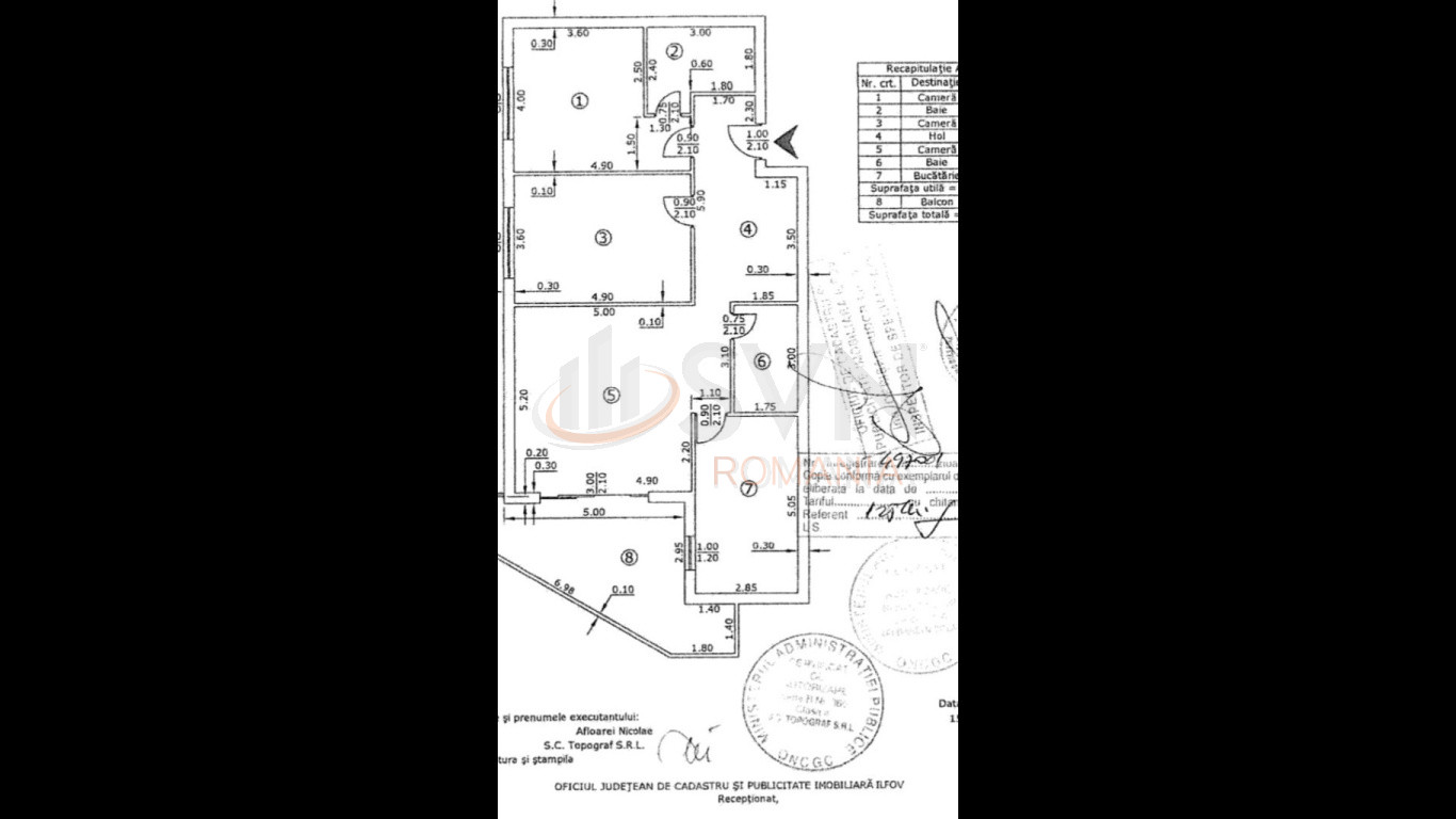 Apartament, 3 camere Ilfov/Centru