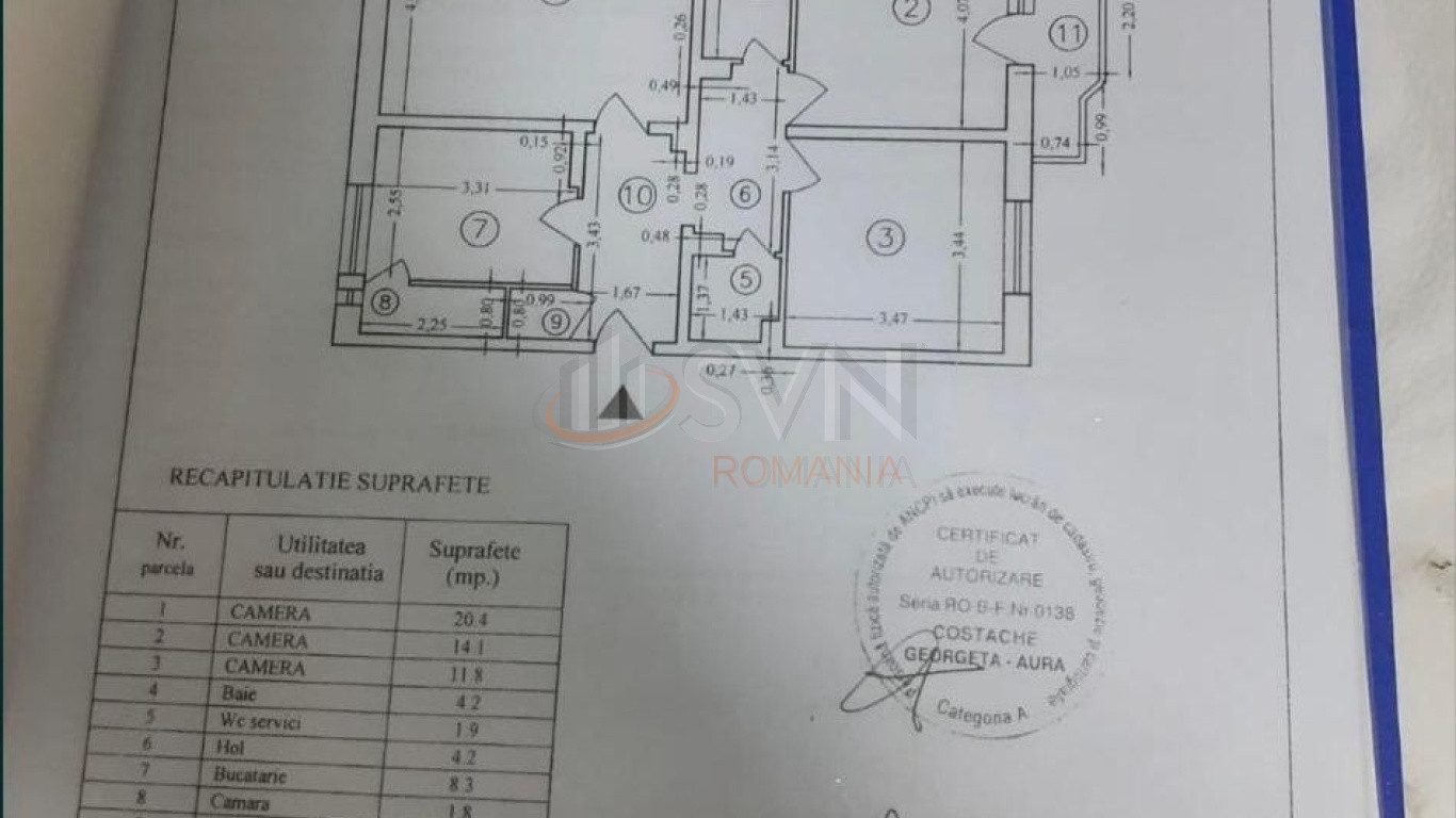 Apartament, 3 camere Bucuresti/Decebal