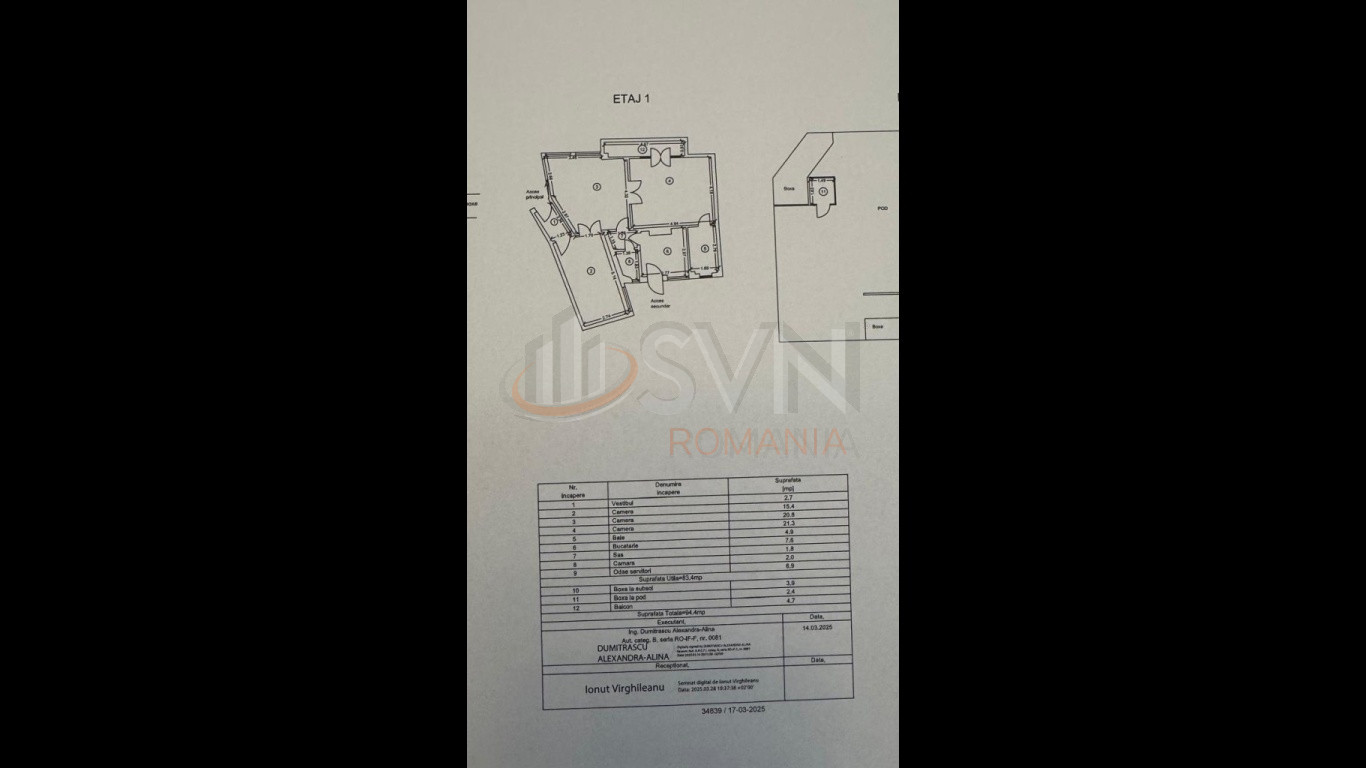Apartament, 3 camere Bucuresti/Primaverii