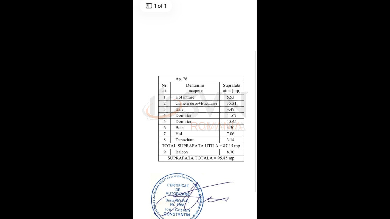 Apartament, 3 camere Bucuresti/Domenii