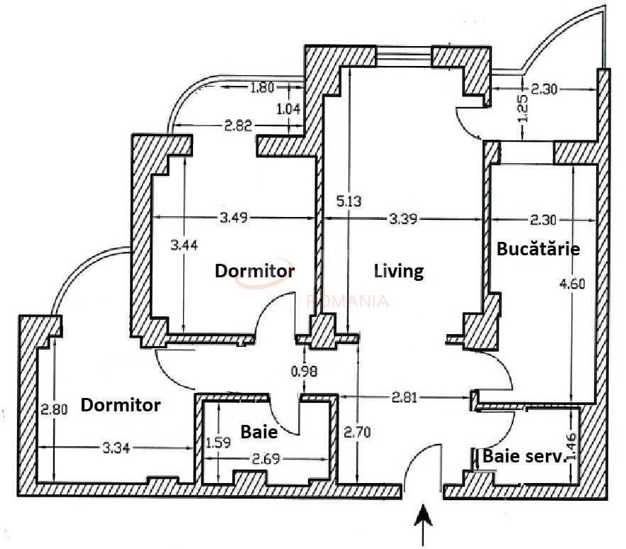 Apartament, 3 camere Bucuresti/Parcul Circului
