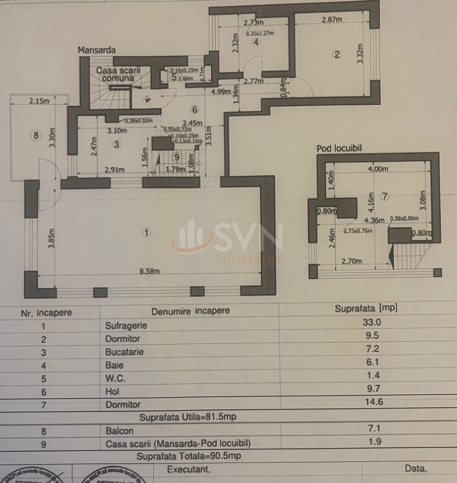 Apartament, 3 camere Bucuresti/Tineretului