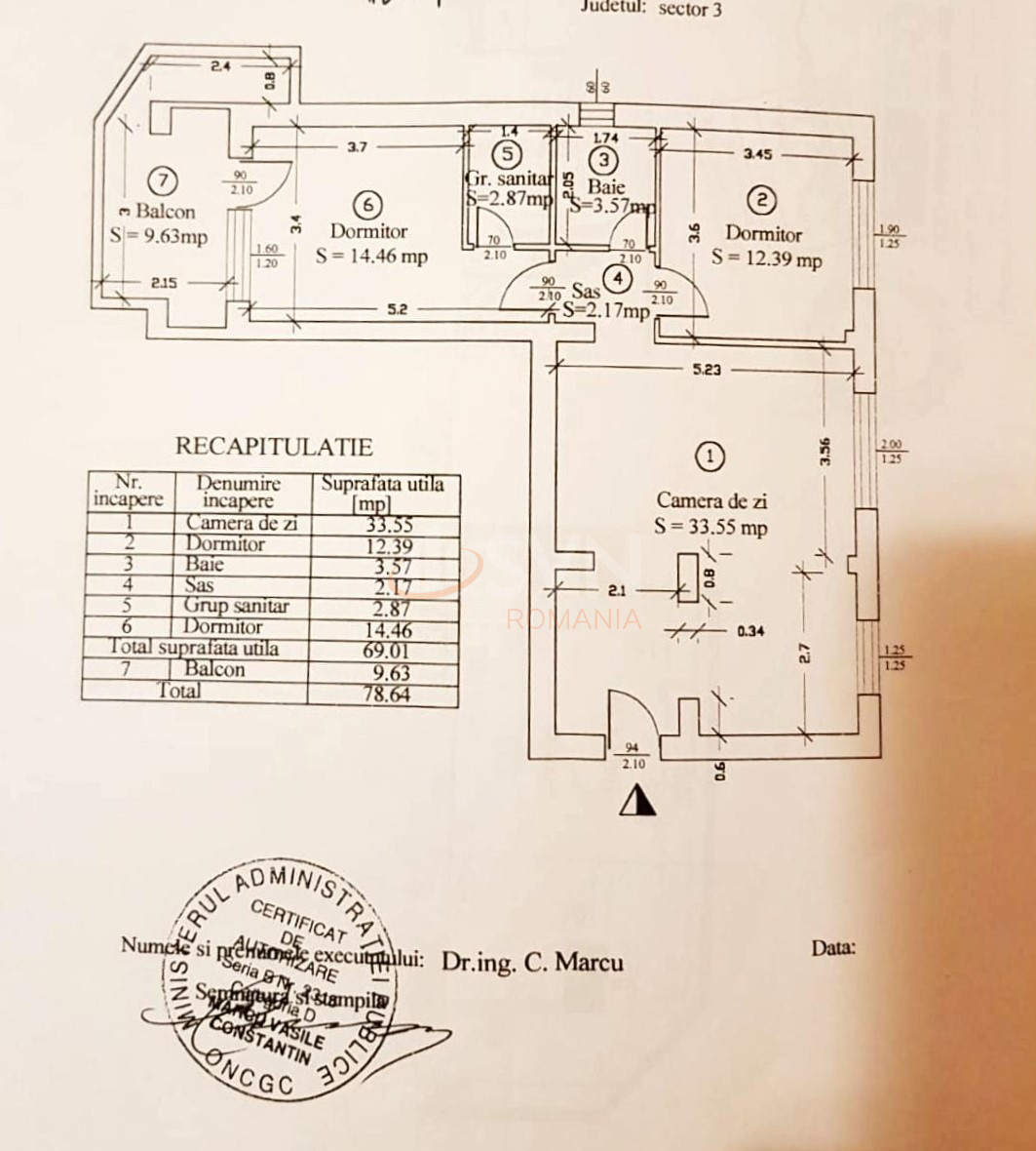 Apartament, 3 camere Bucuresti/Dorobanti