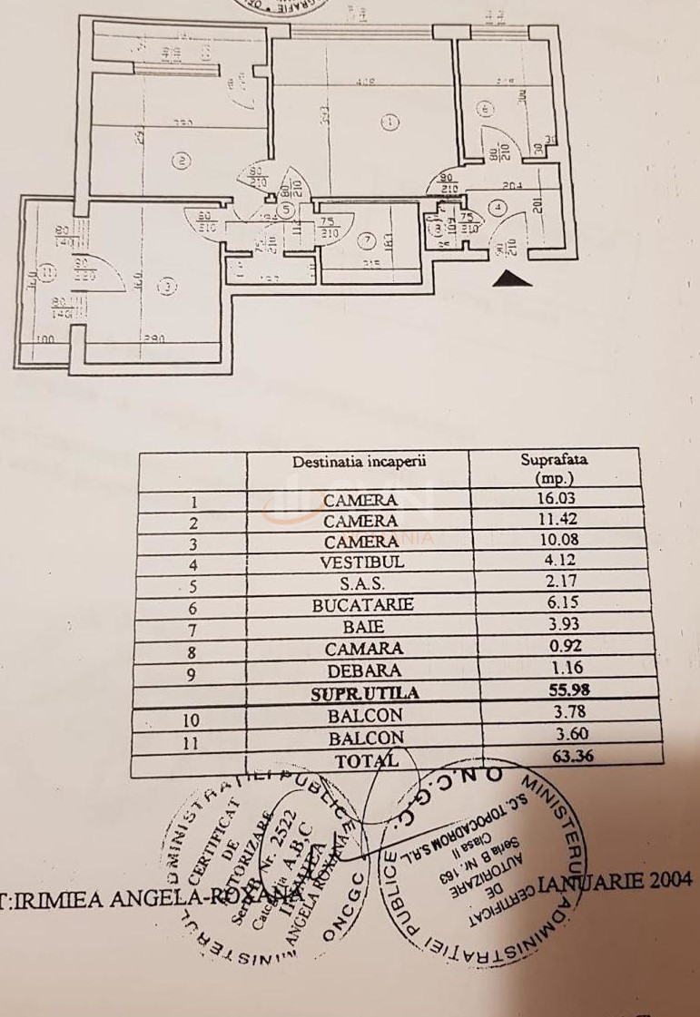 Apartament, 3 camere Bucuresti/Turda