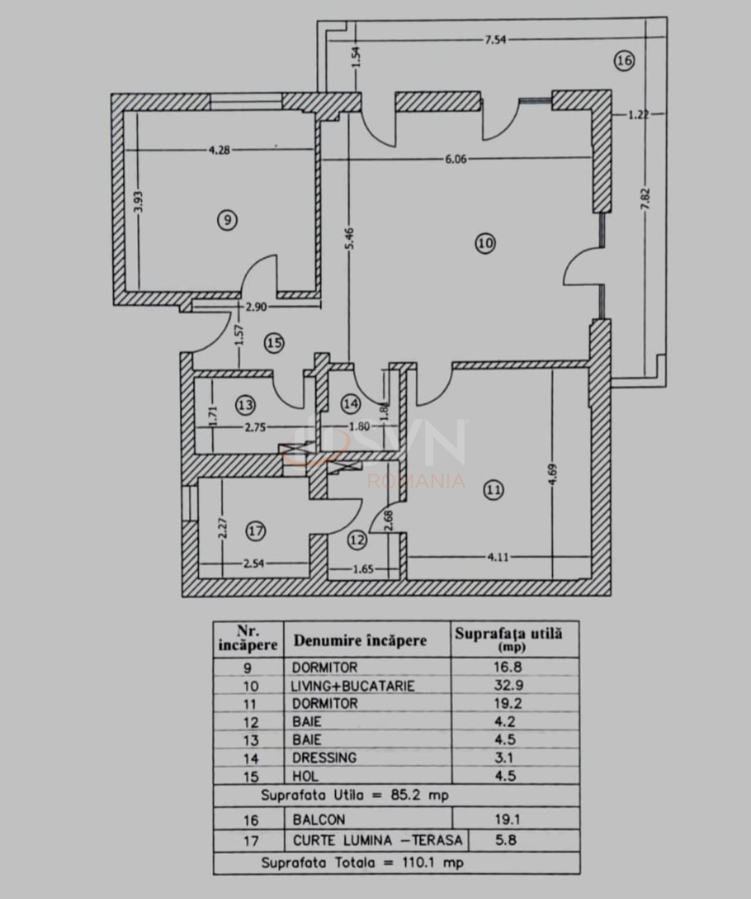 Apartament, 3 camere Bucuresti/Jiului