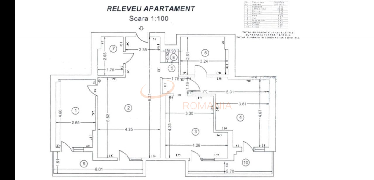 Apartament, 3 camere Bucuresti/Domenii