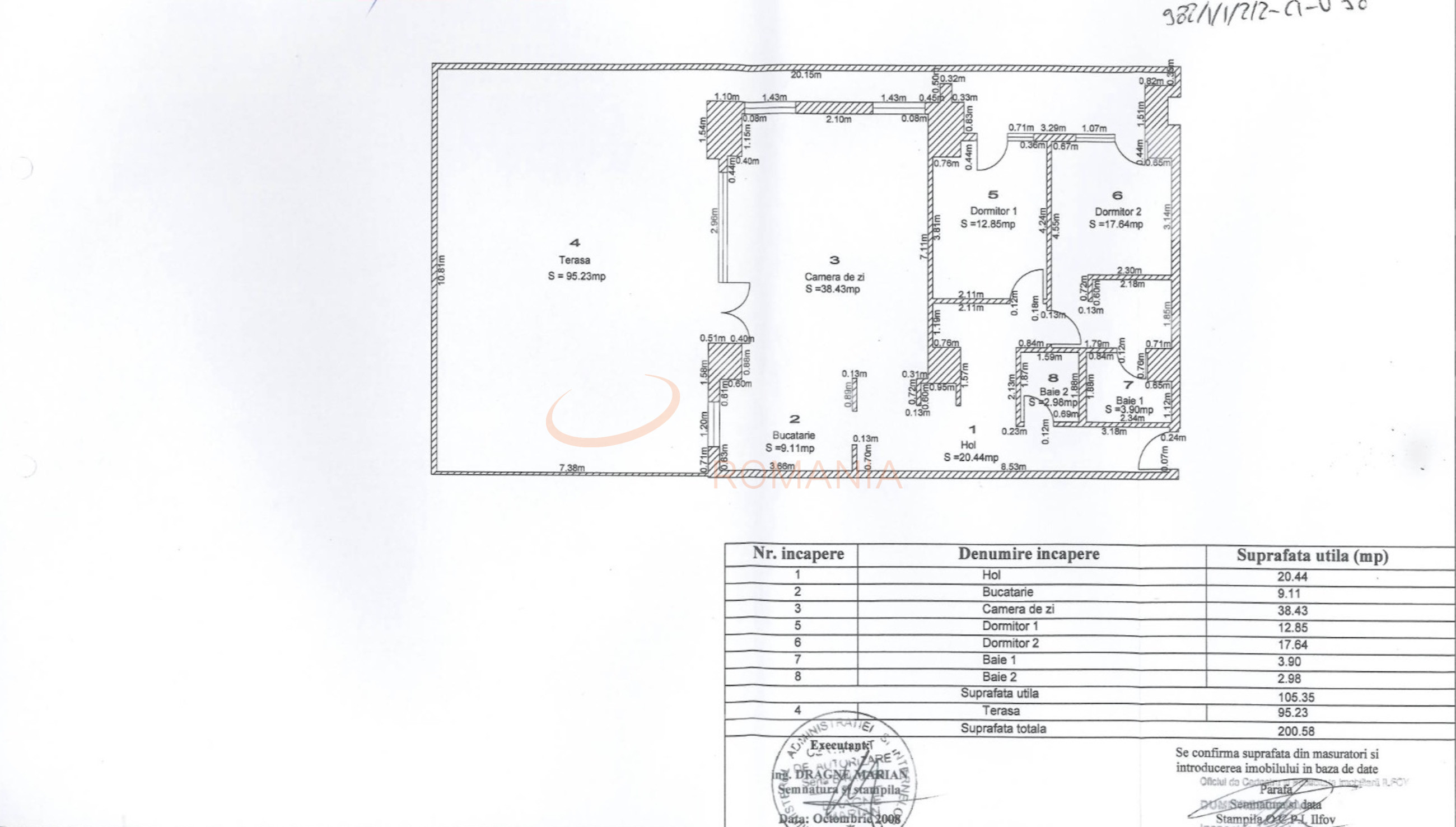 Apartament, 3 camere Bucuresti/Pipera
