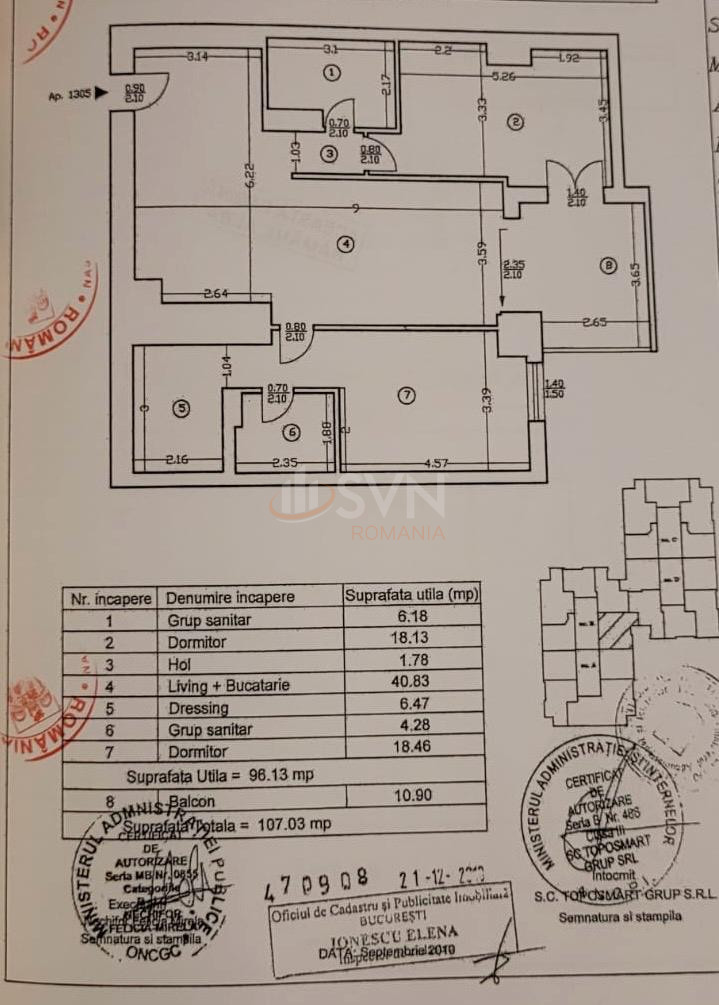 Apartament, 3 camere Bucuresti/Aviatiei