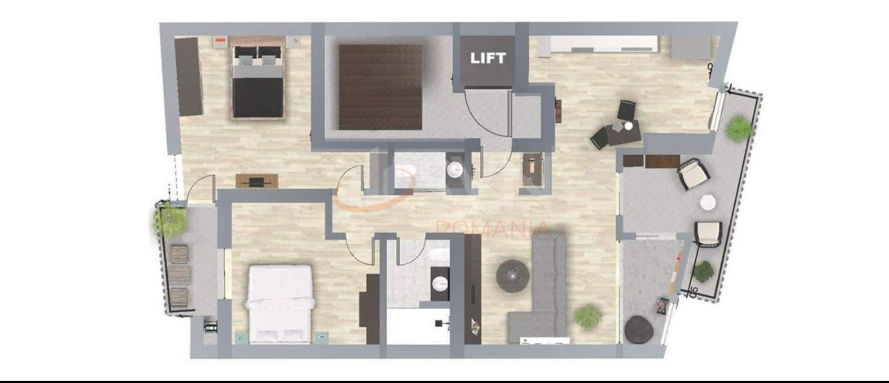 Apartament, 3 camere Bucuresti/Piata Unirii (s3)