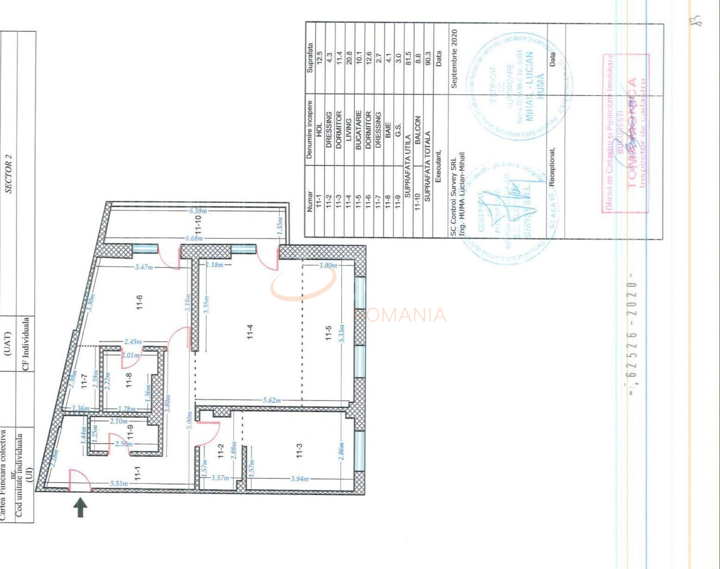 Apartament, 3 camere Bucuresti/Matei Voievod