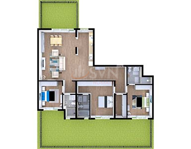 Apartament, 3 camere Bucuresti/Iancu Nicolae