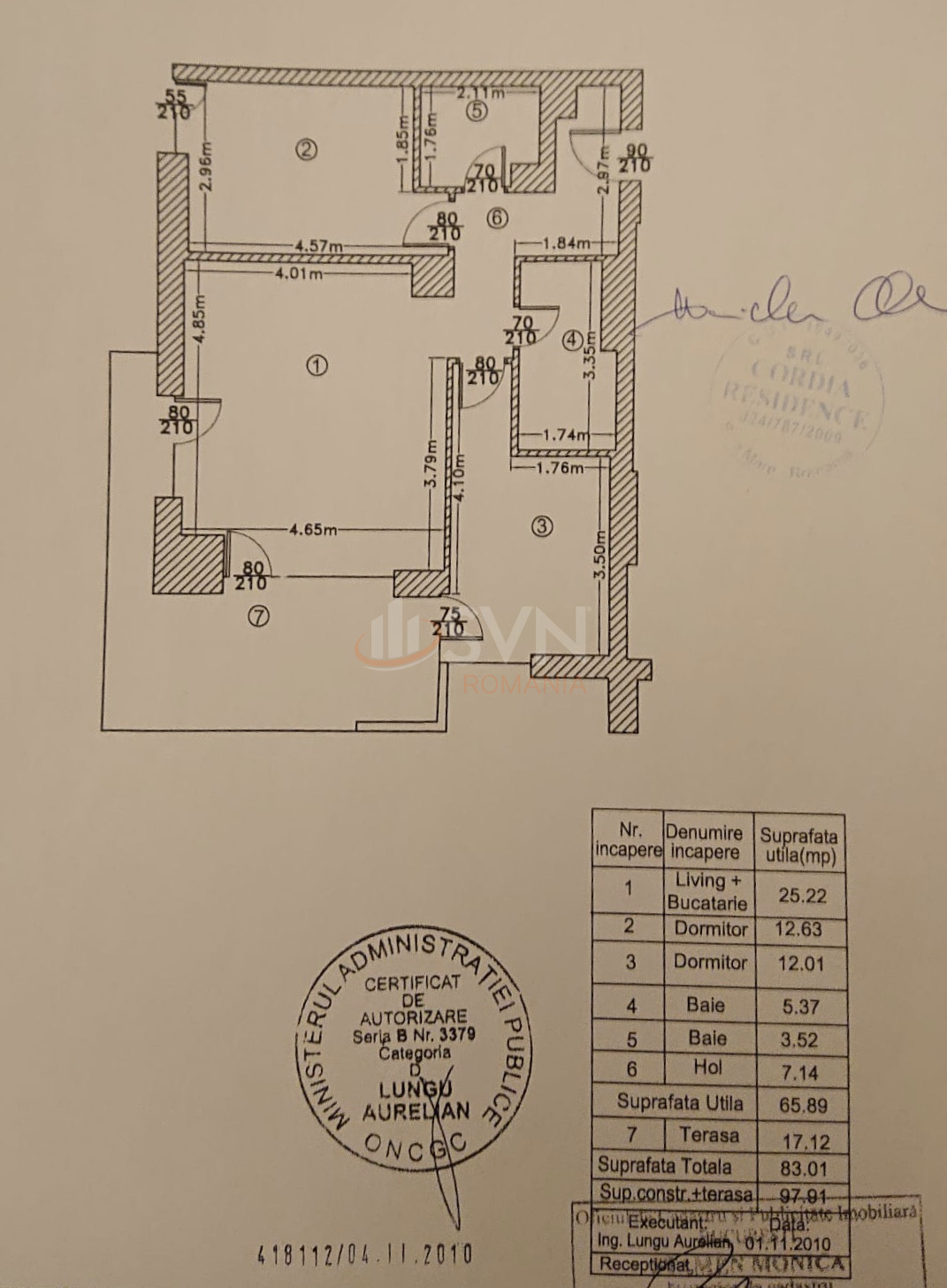 Apartament, 3 camere Bucuresti/Baneasa