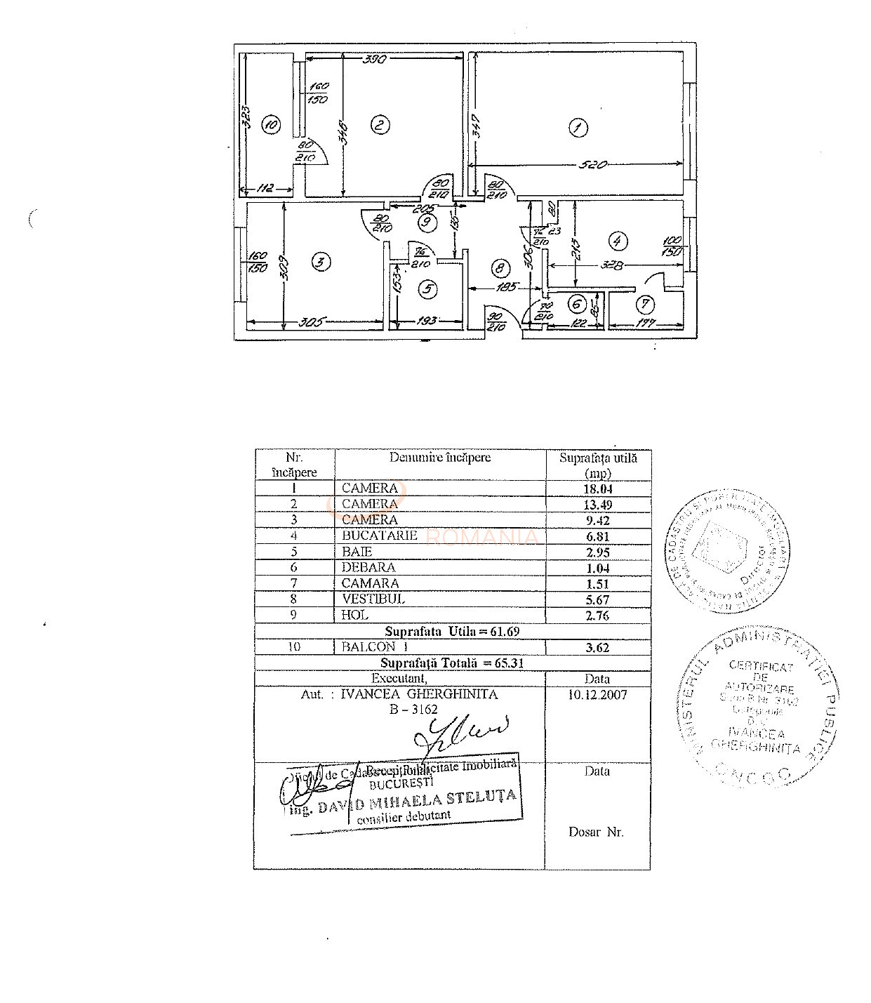 Apartament, 3 camere Bucuresti/Berceni