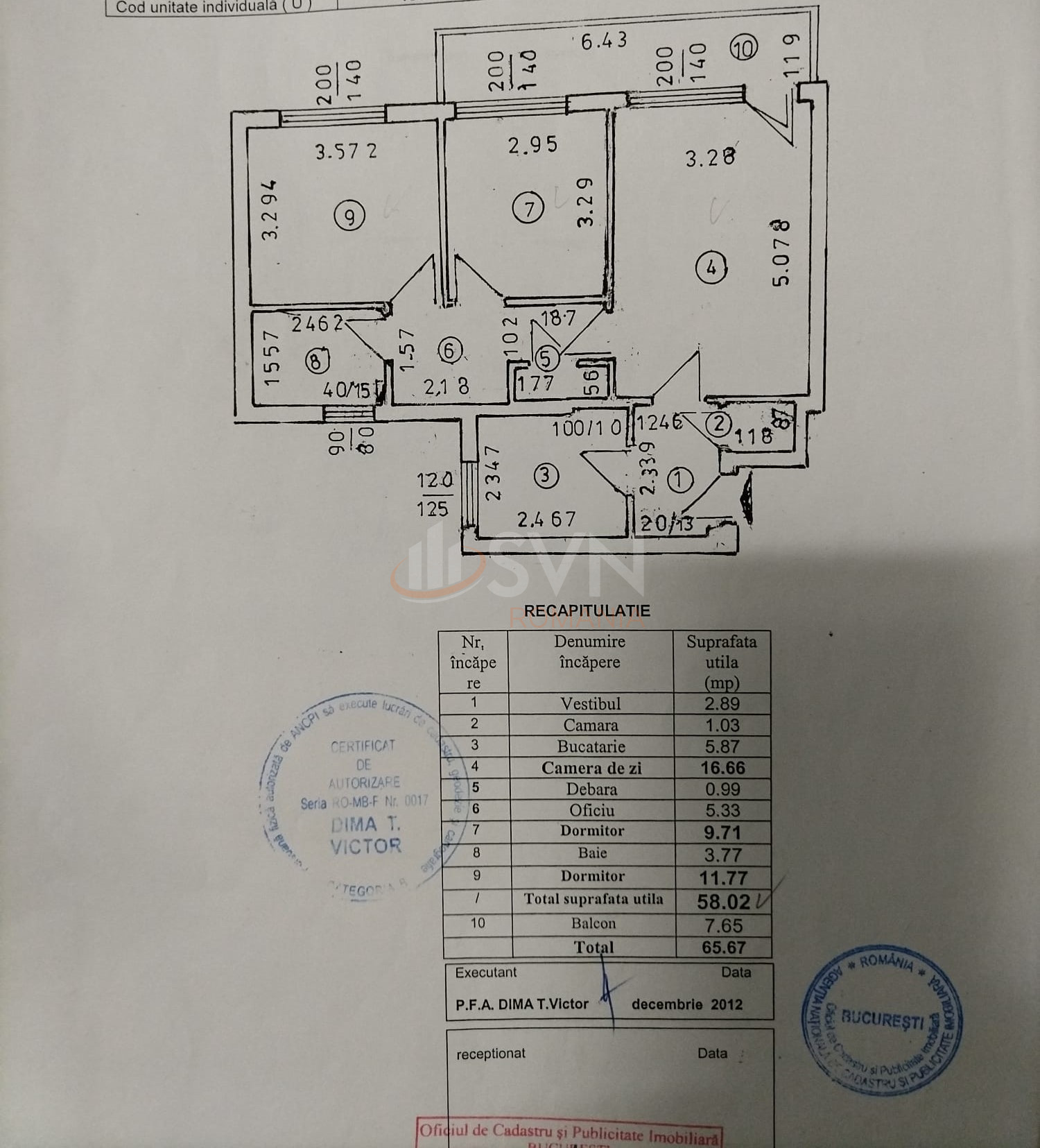 Apartament, 3 camere Bucuresti/Iancului