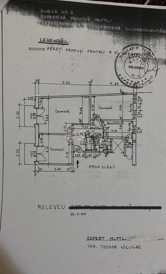 Apartament, 3 camere Bucuresti/Piata Romana