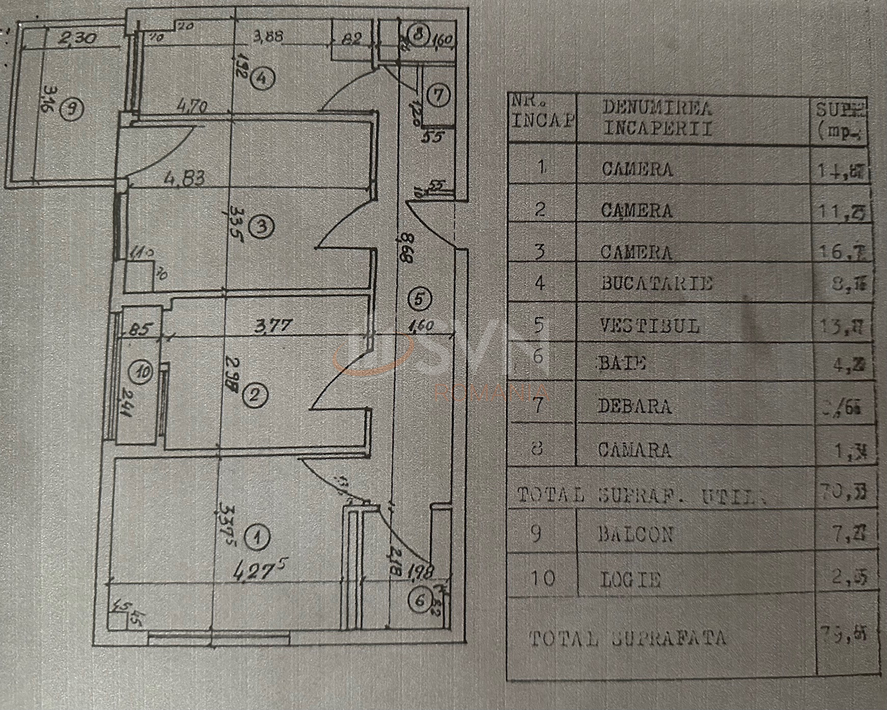 Apartament, 3 camere Bucuresti/Pantelimon