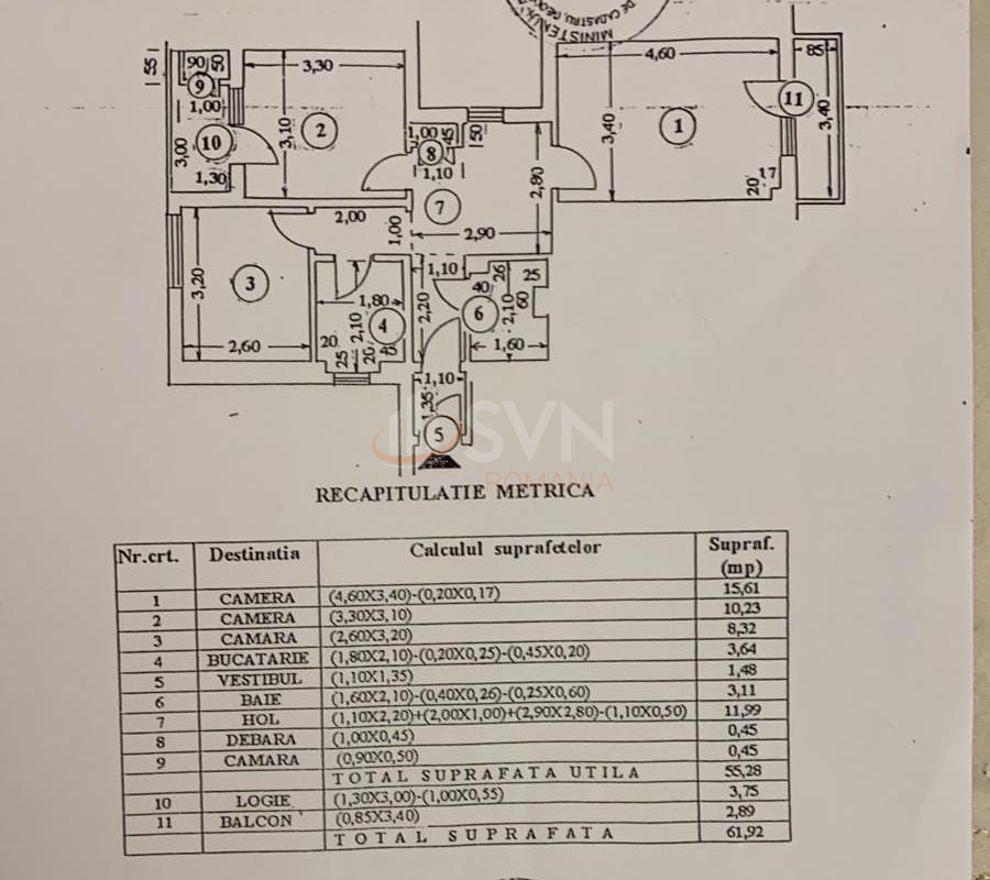 Apartament, 3 camere Bucuresti/Doamna Ghica