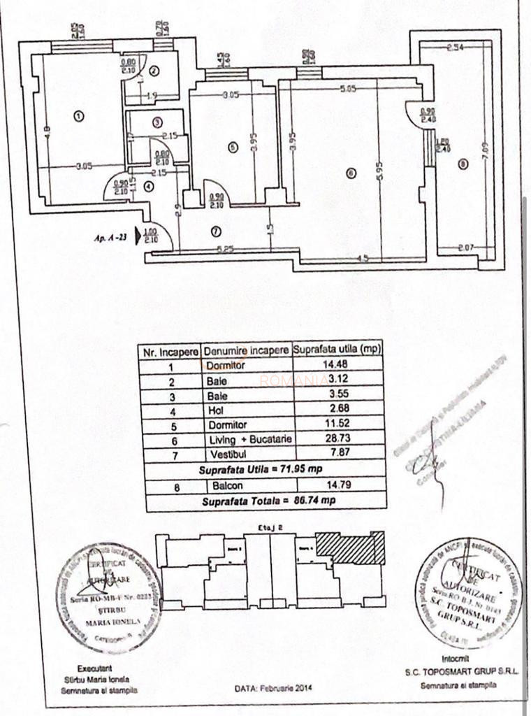 Apartament, 3 camere Bucuresti/Pipera