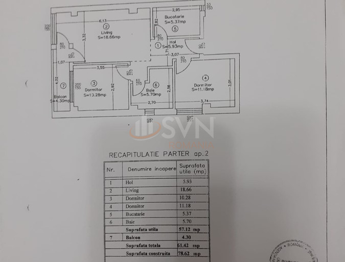 Apartament, 3 camere Bucuresti/Bucurestii Noi