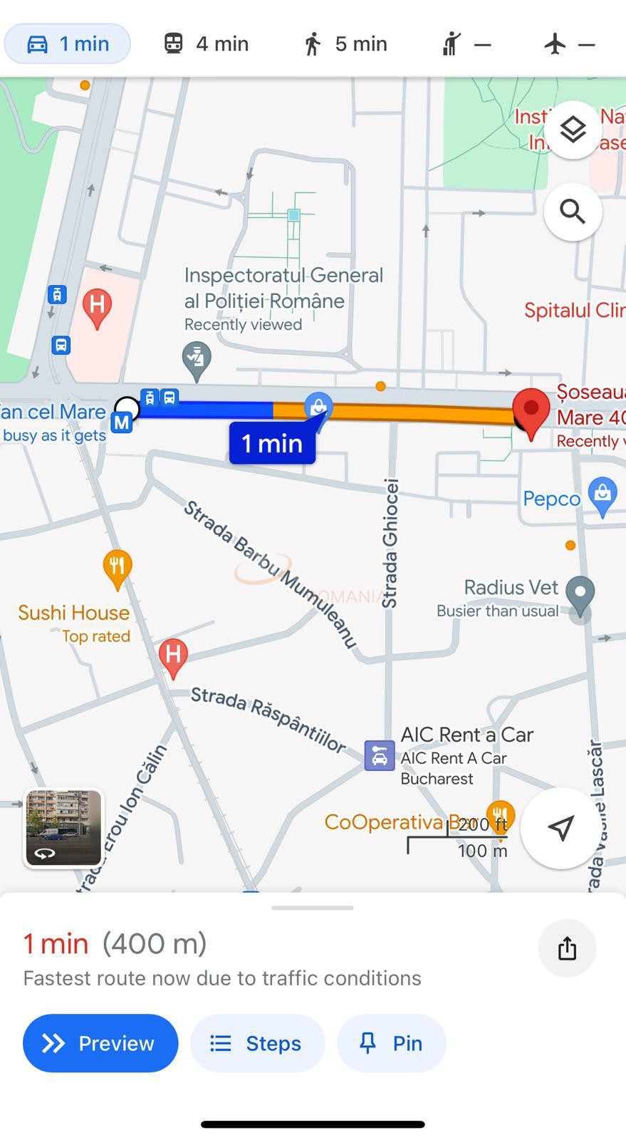 Apartament, 3 camere Bucuresti/Stefan Cel Mare