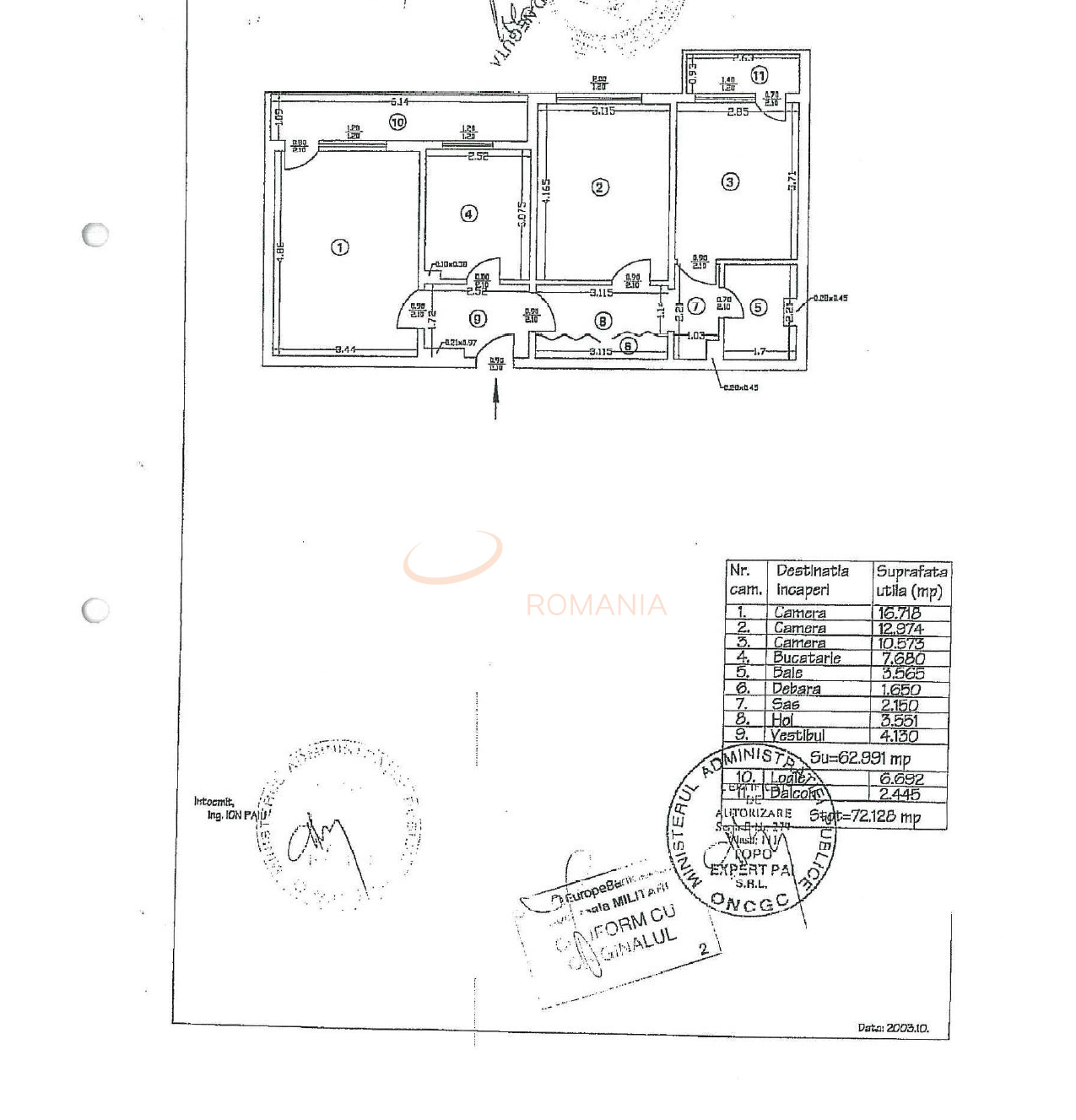 Apartament, 3 camere Bucuresti/Gorjului