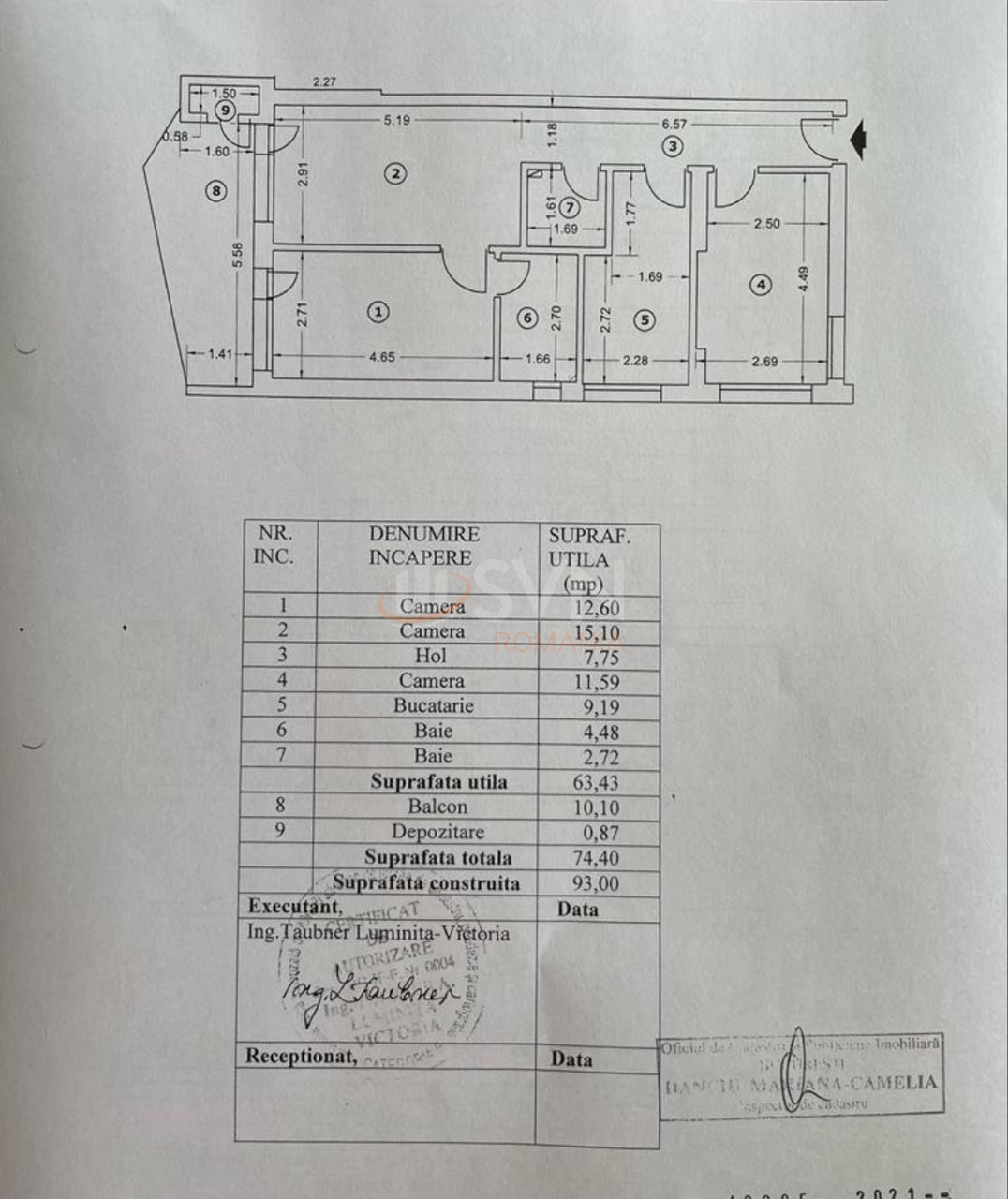 Apartament, 3 camere Bucuresti/Iancului