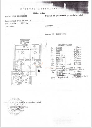 Apartament, 3 camere Bucuresti/Foisorul De Foc