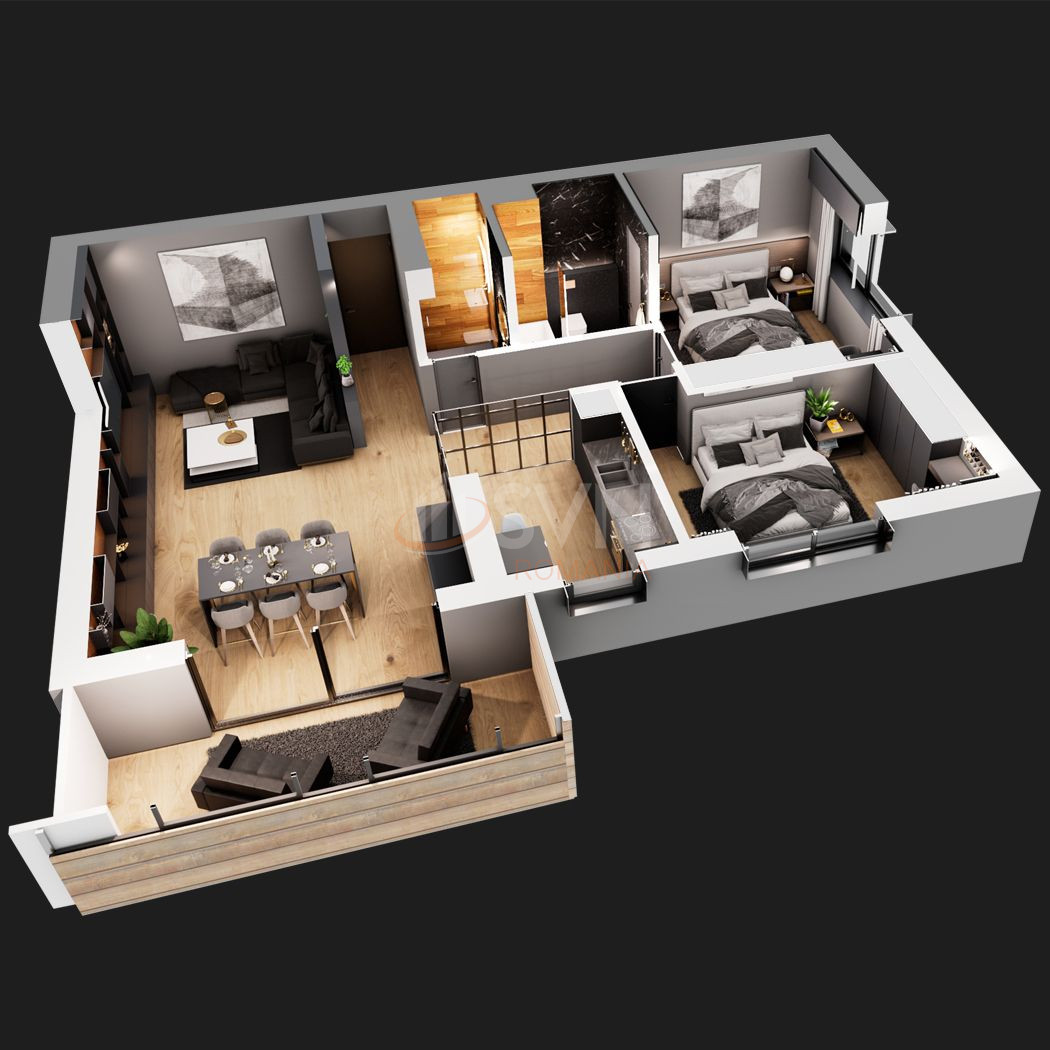 Apartament, 3 camere Bucuresti/Aviatiei