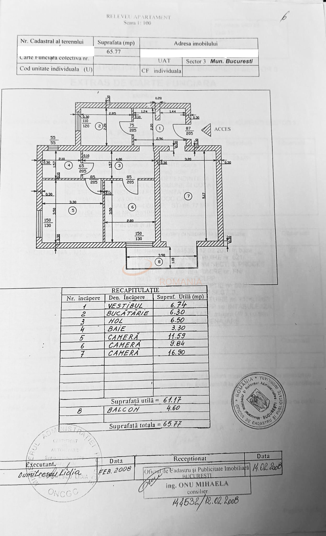 Apartament, 3 camere Bucuresti/Titan