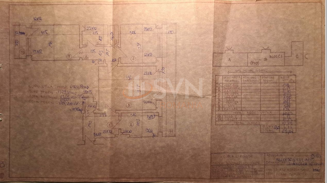 Apartament, 3 camere Bucuresti/Iancului