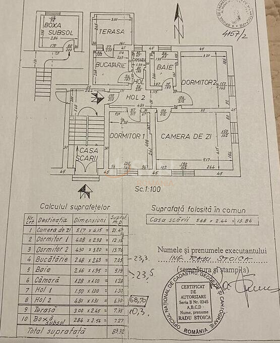 Apartament, 3 camere Bucuresti/Capitale