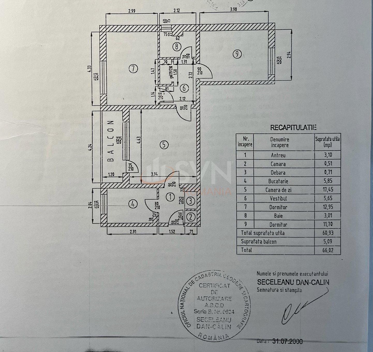 Apartament, 3 camere Bucuresti/Obor