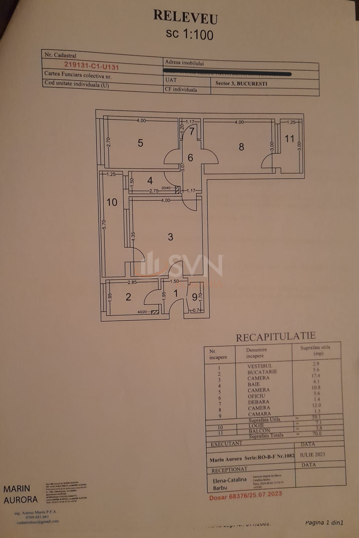 Apartament, 3 camere Bucuresti/Dristor