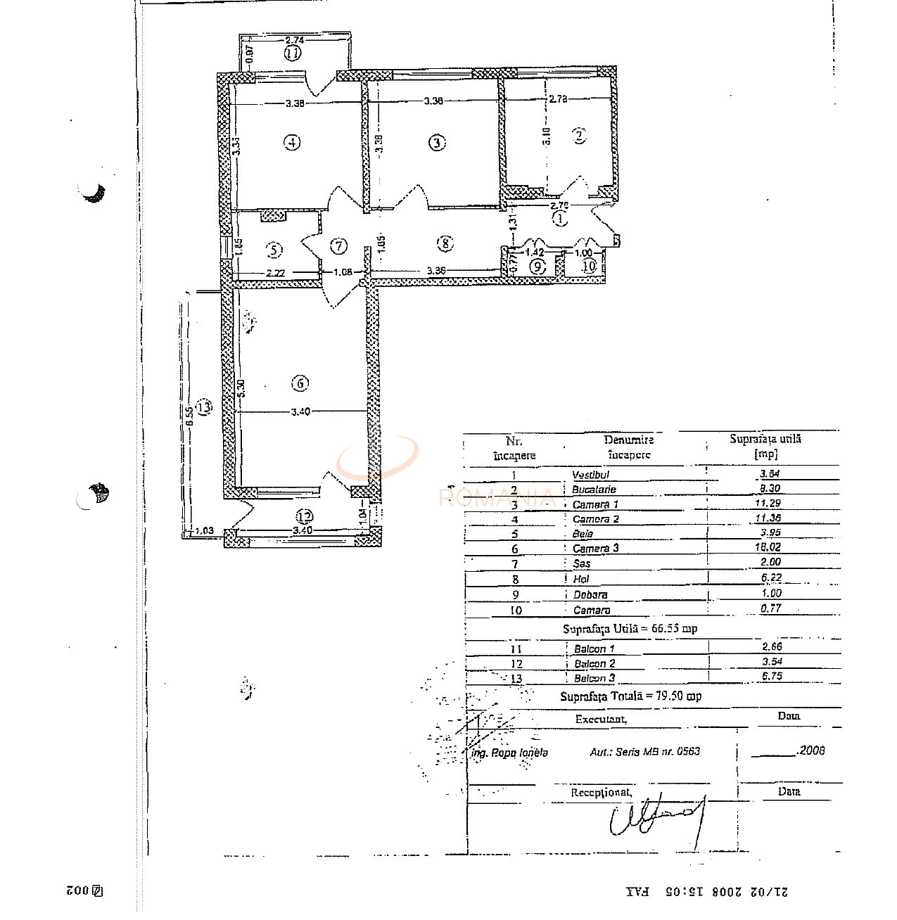 Apartament, 3 camere Bucuresti/1 Decembrie 1918