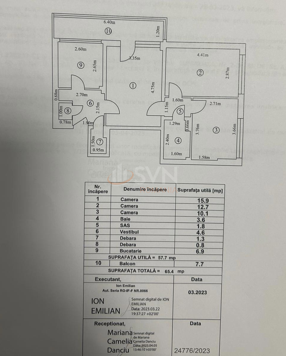 Apartament, 3 camere Bucuresti/Vatra Luminoasa