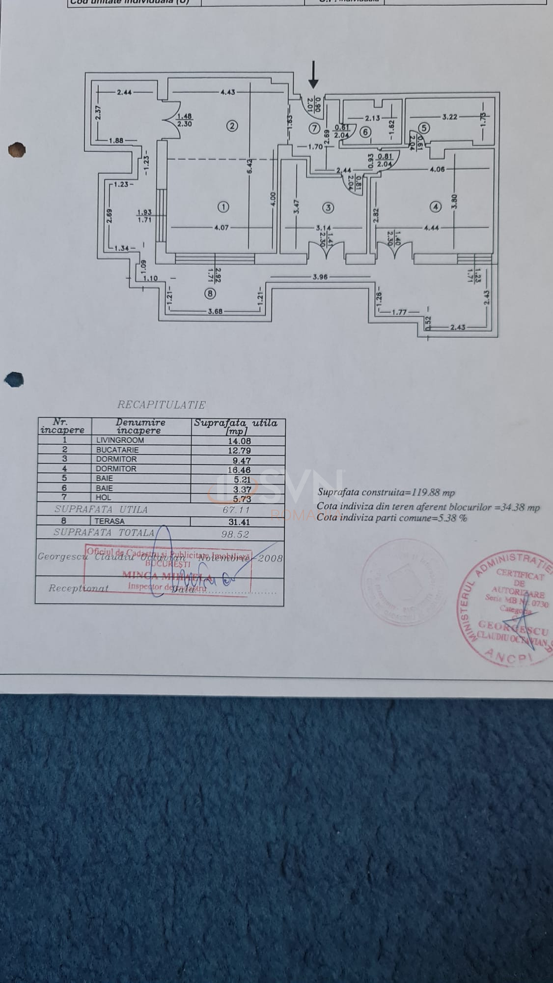 Apartament, 3 camere Bucuresti/Baneasa