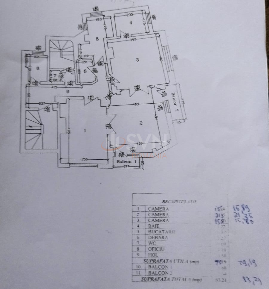 Apartament, 3 camere Bucuresti/Foisorul De Foc