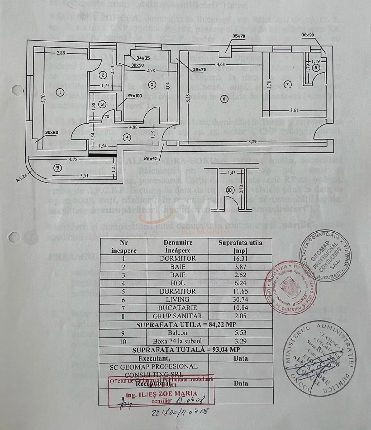 Apartament, 3 camere Bucuresti/Piata Presei Libere
