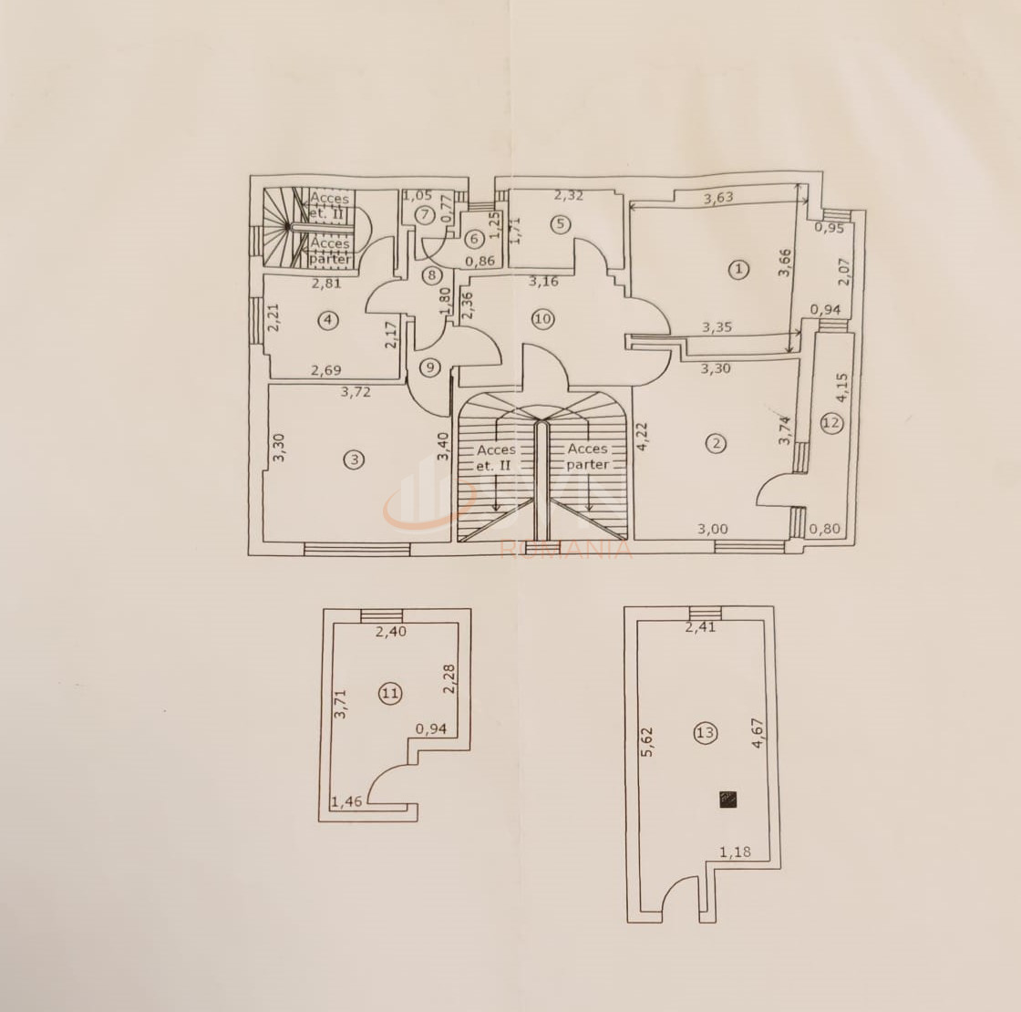 Apartament, 3 camere Bucuresti/Stirbei Voda