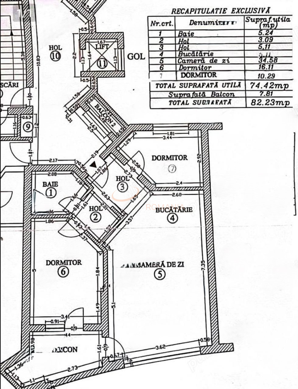 Apartament, 3 camere Bucuresti/Herastrau