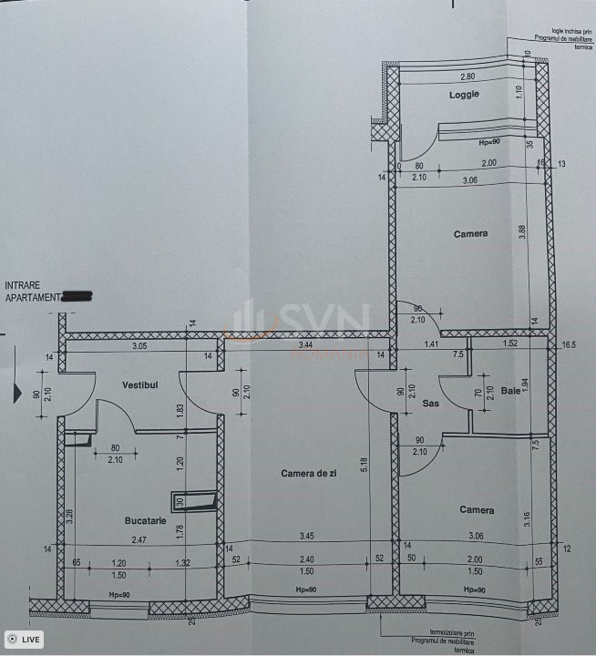 Apartament, 3 camere Bucuresti/Dristor