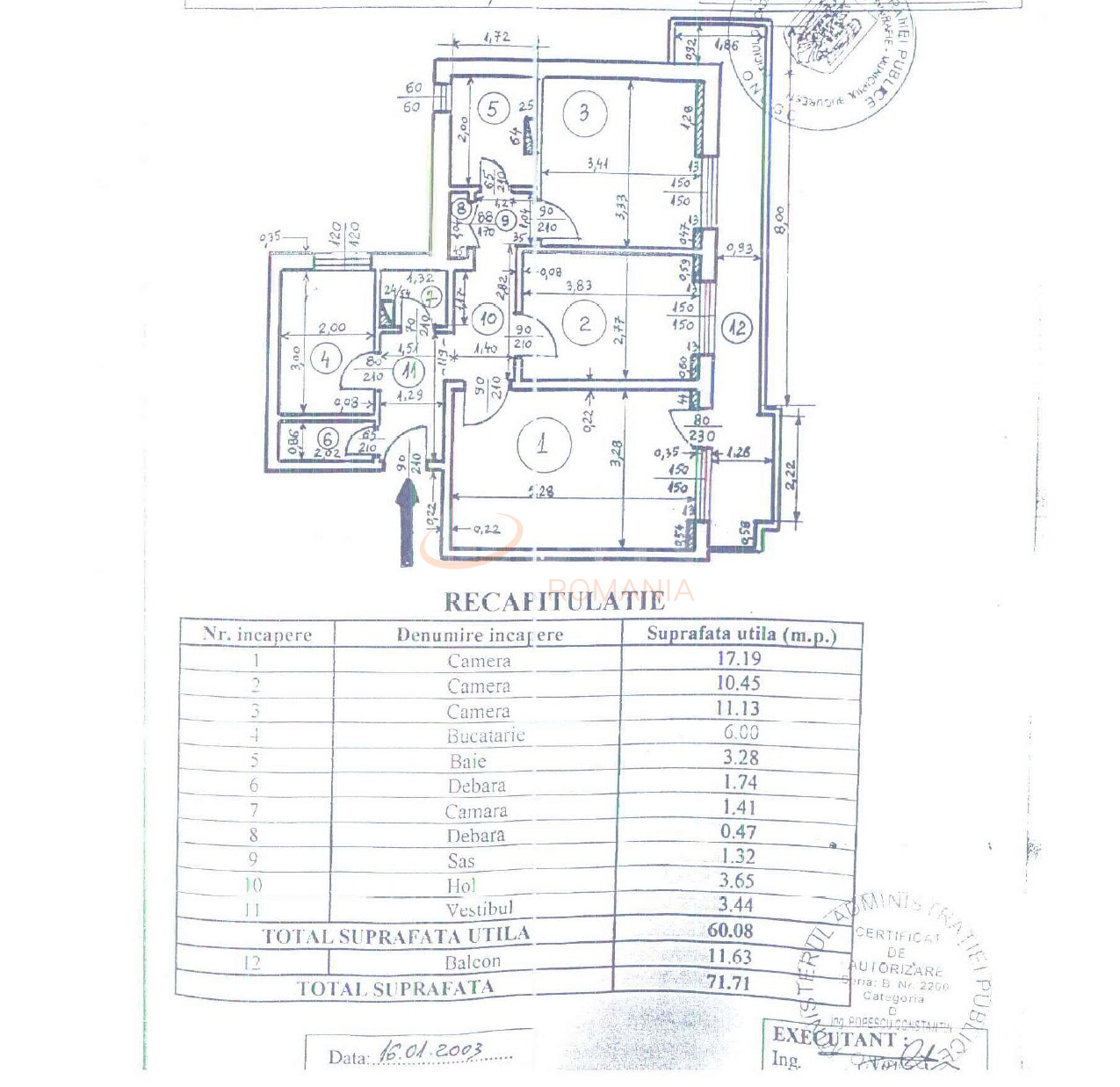 Apartament, 3 camere Bucuresti/Tineretului