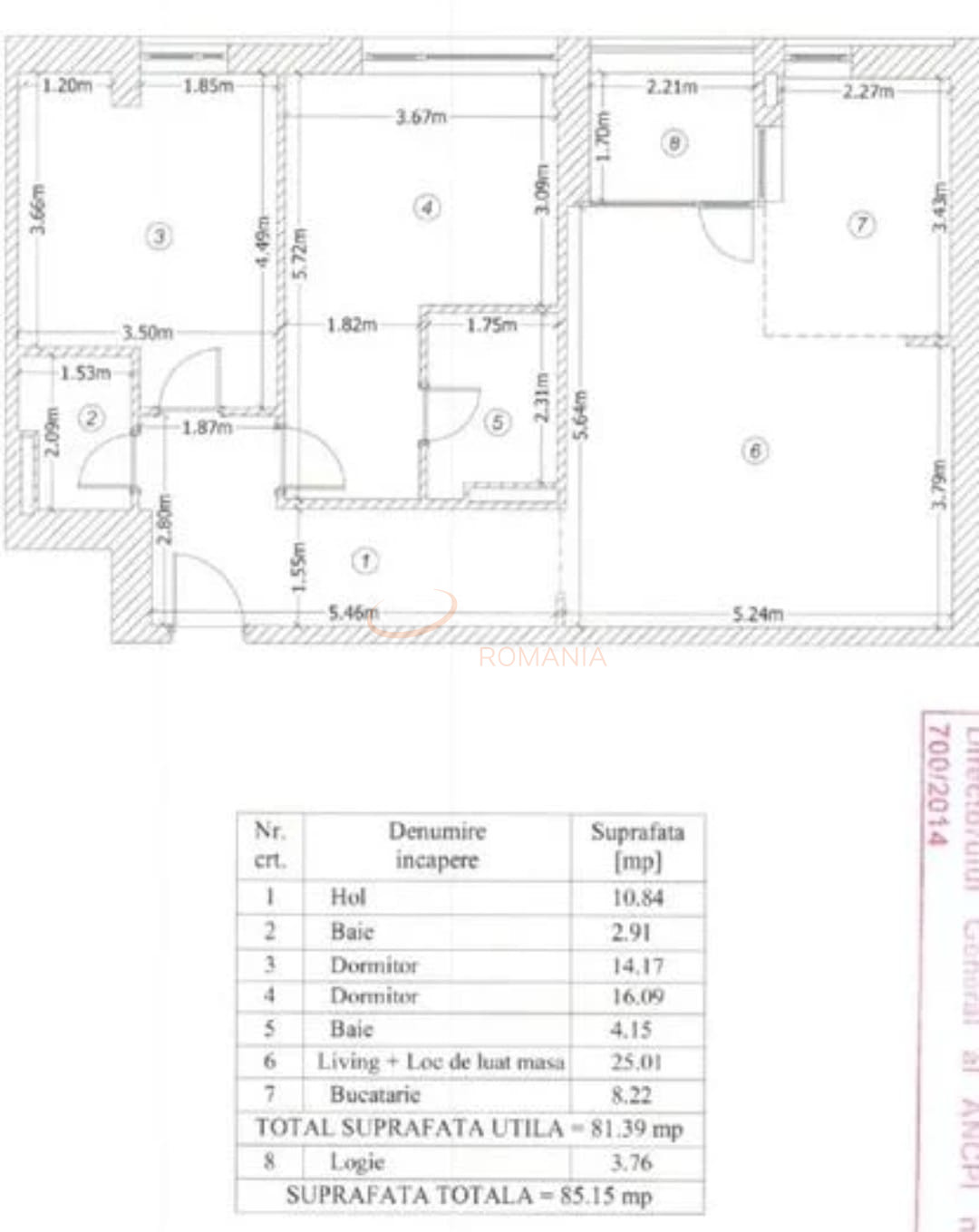 Apartament, 3 camere Bucuresti/Baneasa