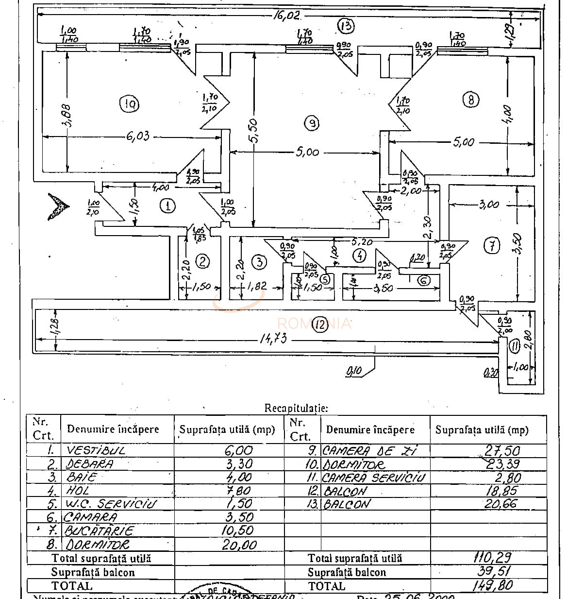 Apartament, 3 camere Bucuresti/Universitate (s3)