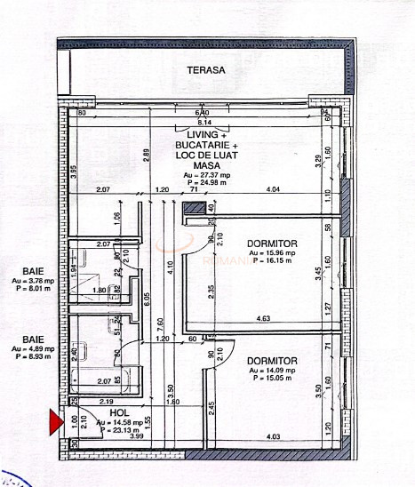 Apartament, 3 camere Bucuresti/Domenii